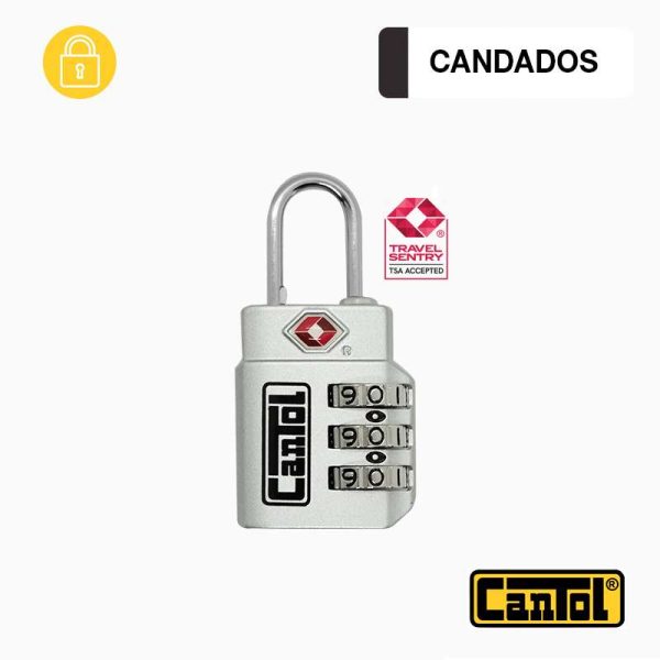 Candado de Combinación TSA Aluminio CTI 32A