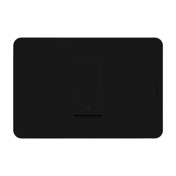 Conmutador Simple Negro Matix Go Bticino