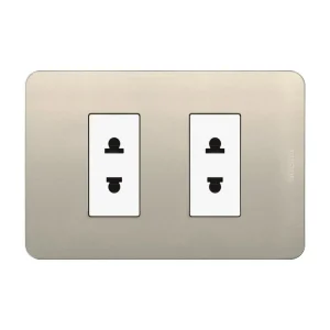 Tomacorriente Duplex Universal Lt Perla Matix Go Bticino