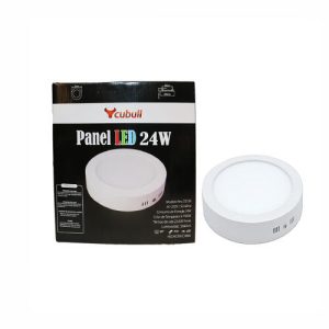 PANEL LED 24W LUZ BLANCA CUBULL