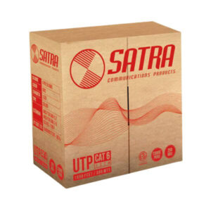 CABLE UTP CAT6 LSZH-1 24AWG 305MT INTERIORES GRIS – SATRA