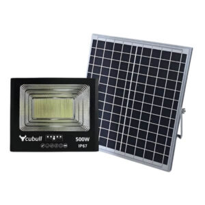 REFLECTOR 500W CON PANEL SOLAR CUBULL PZ-500